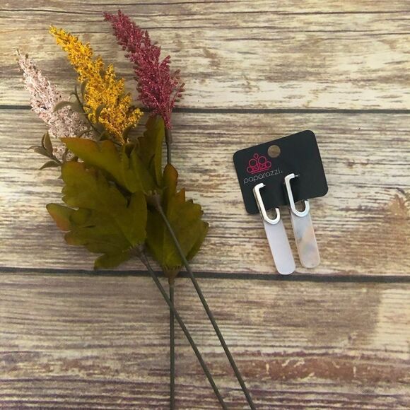 Frosted Earrings  - Picture 1 of 2